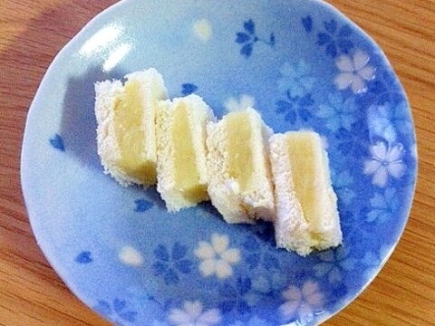 離乳食後期♪さつまいもサンド☆